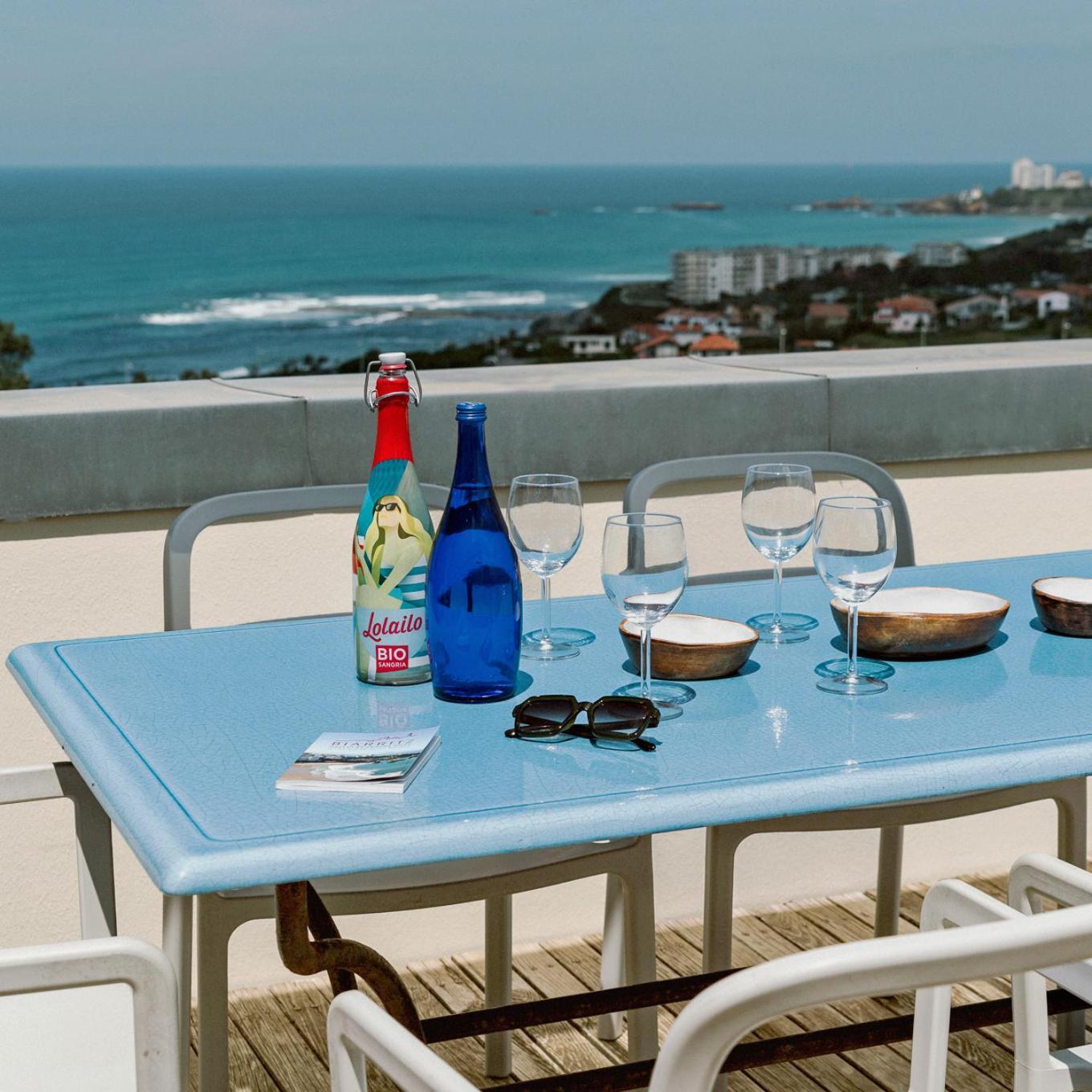 Appartement Piscine Terrasse 1 Min Plage Et Golf 비다르 외부 사진